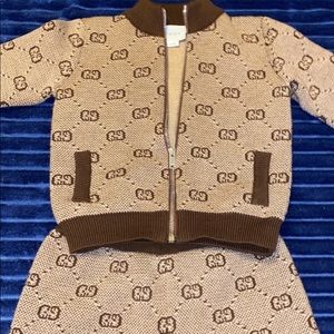 Gucci jacket and shorts!